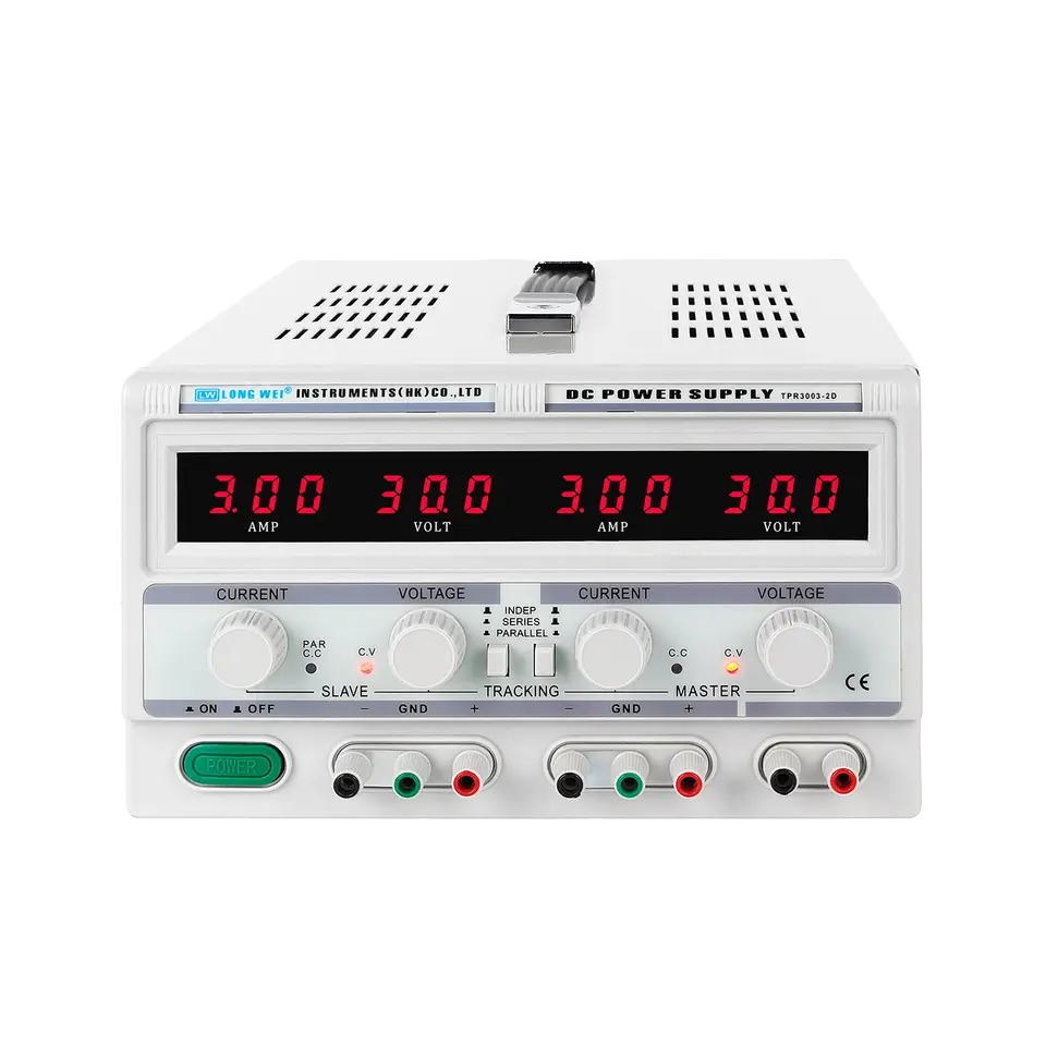 Dual Channel Linear Power Supply 30V 5A - 롱웨이 TPR-3005-2D 리니어 듀얼 DC 30V