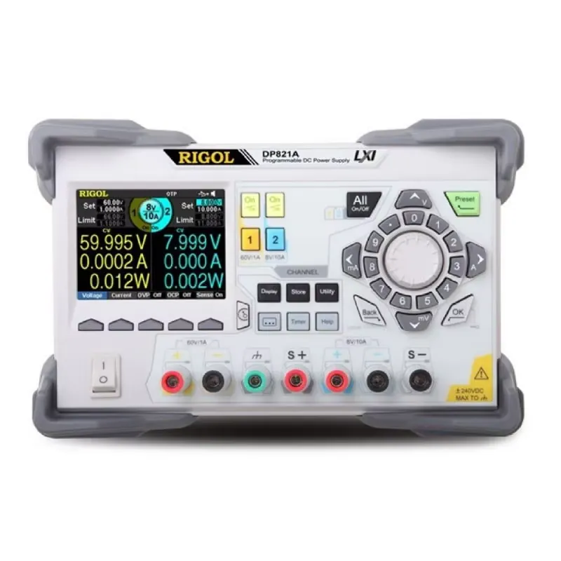 Programmable Dc Power Supply 60V 10A - DP821A 듀얼 채널 프로그래밍 가능 DC