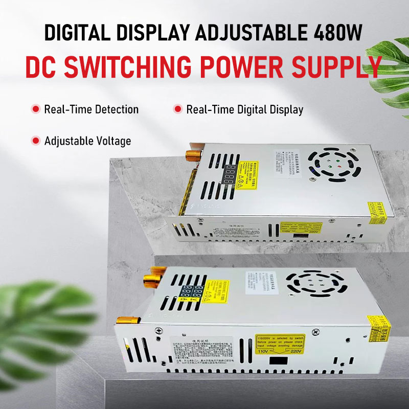 Switching Dc Power Supply 300V 1A - 단일 및 이중 축 480W 디지털