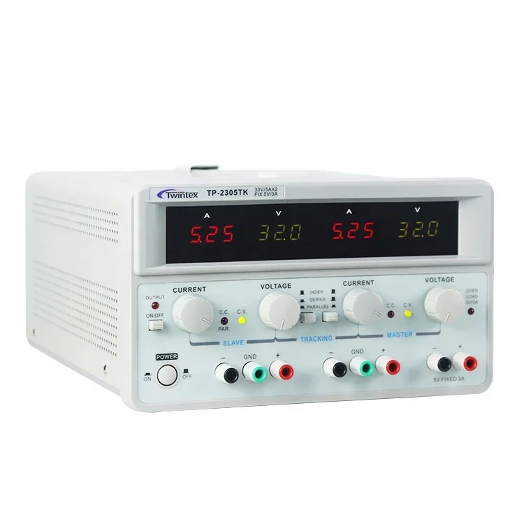 Dual Channel Linear Power Supply 30V 5A - 2026/Twintex TP-2305E 300W 대칭형 선형 실험실용