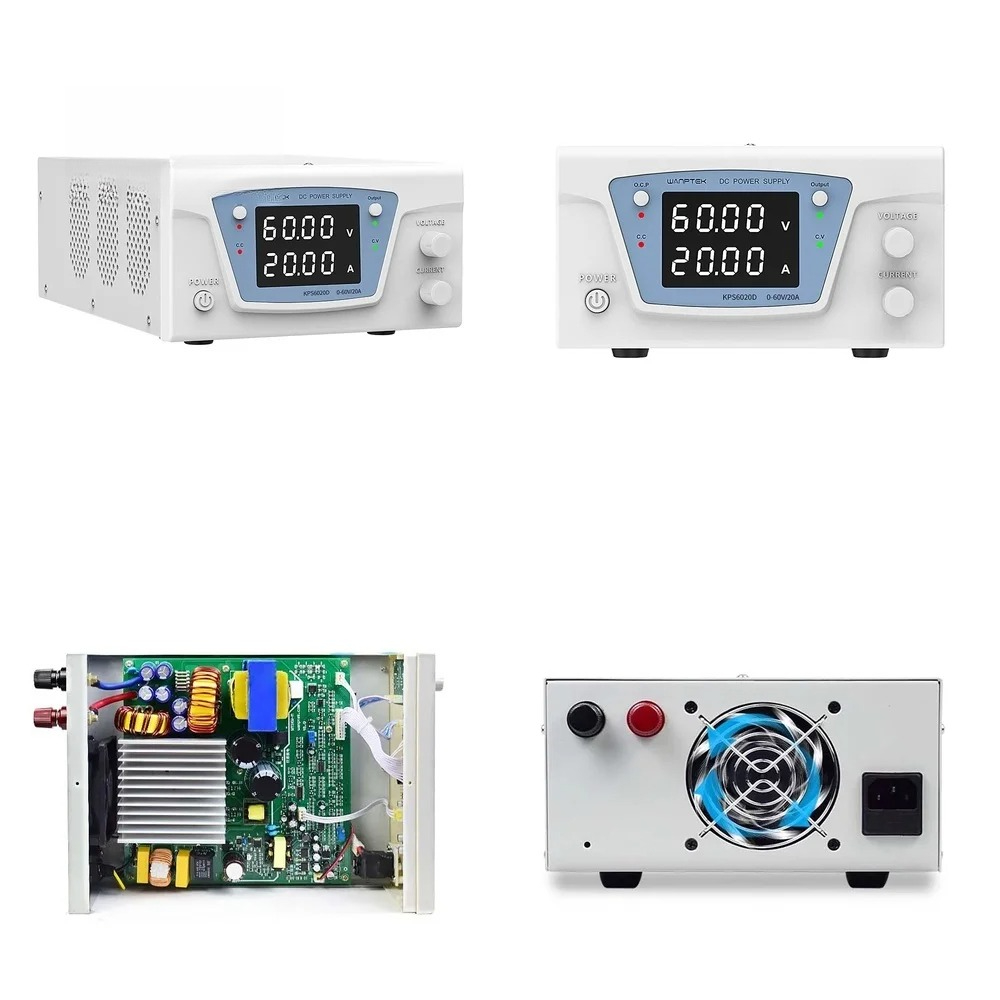 High Power 60V 20A Bench Power Supply - Wanptek KPS6020D 고정밀 60V 20A 스위칭