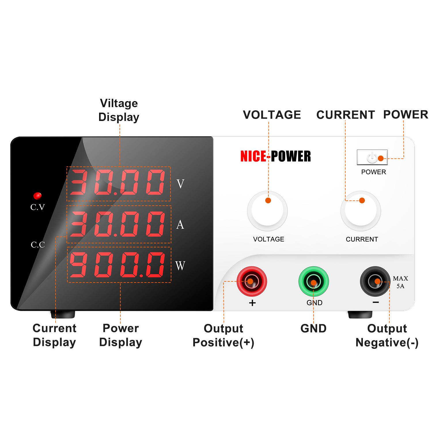 NICE-POWER 30V 30A 벤치 전원 공급 장치 - High Power 60V 20A Bench Power Supply 리뷰 및 가격